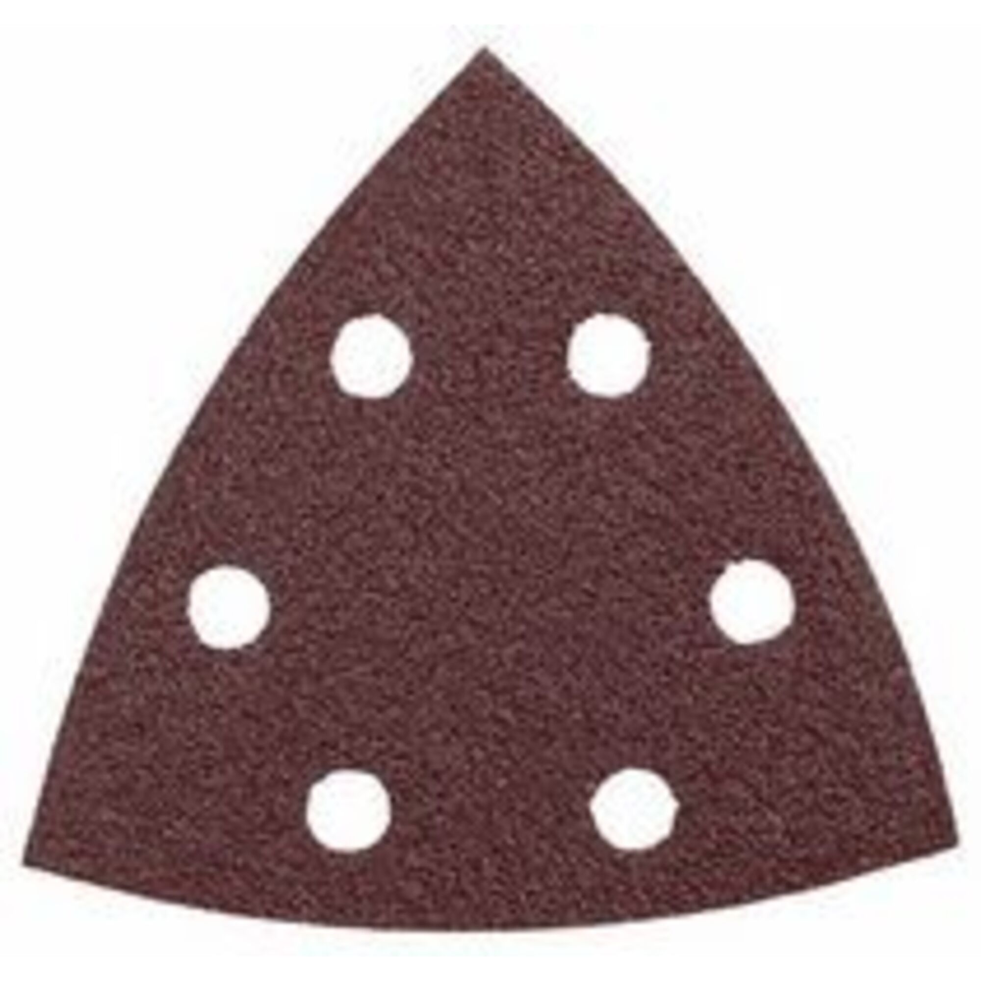 Bosch Detail Sander Abrasive Triangles — 3-3/4in., 80 Grit, 5 Pcs, Model# SDTR080